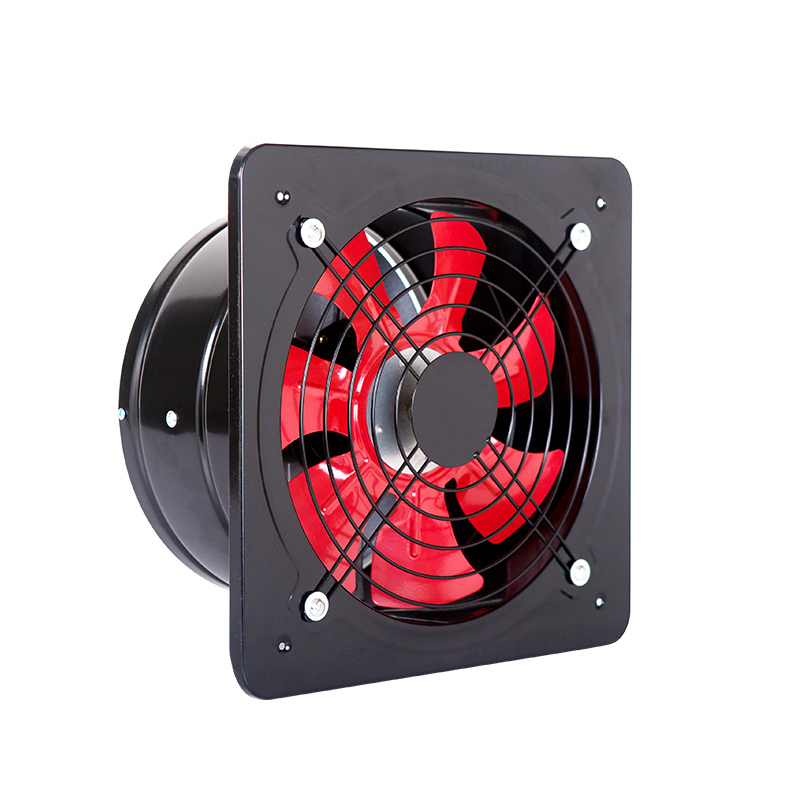 Ön ve arka yuvarlak havalandırma fanı, düşük desibel egzoz fanı, mutfak yüksek güçlü havalandırma fanı